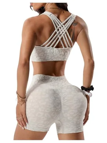 Leopard Outfit Set, Grey (Small)
