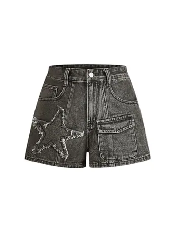 Mini Denim Jeans, Grey (X-Large)