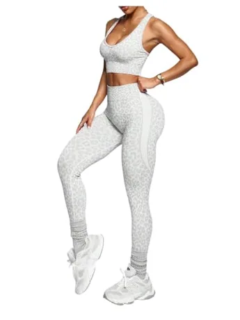 Leopard Outfit Set, White