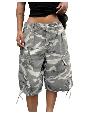 Denim Shorts, Grey (30)