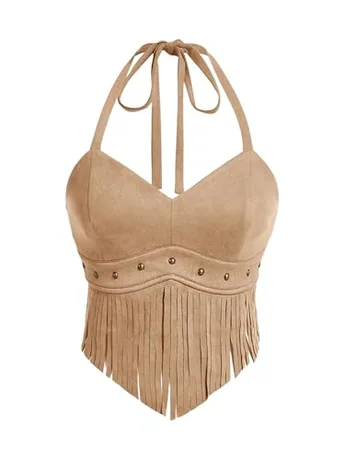 Halter Cami, Beige