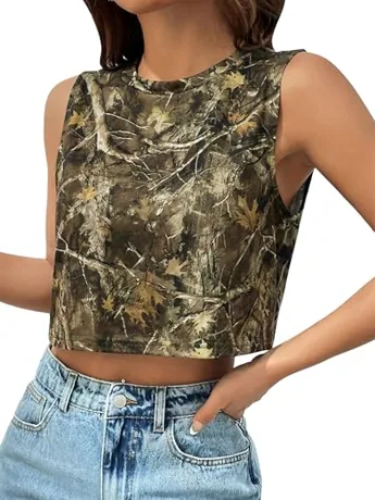 Sleeveless Tank Top, Grey