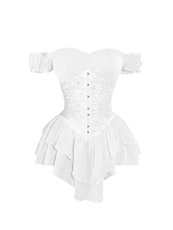 Off Shoulder Dress, White