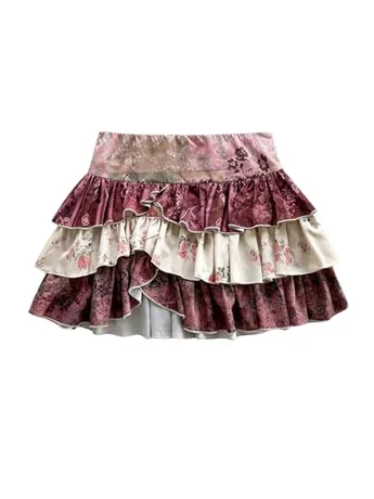 Mini Skirt, Multicolour (Small)