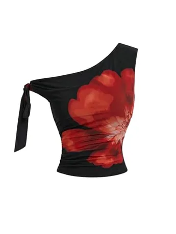 Sleeveless Mesh Crop Top, Black
