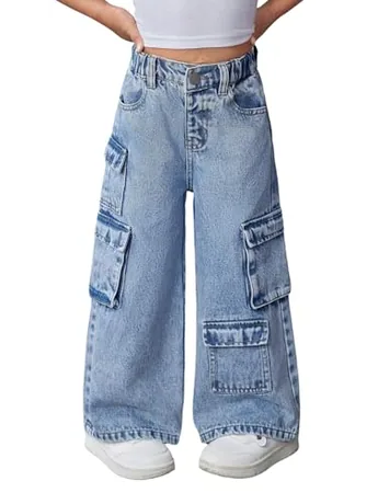 High Waisted Denim Jeans (4T)