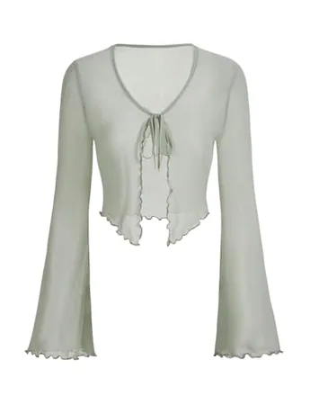Mesh Shirt, Mint (Large)