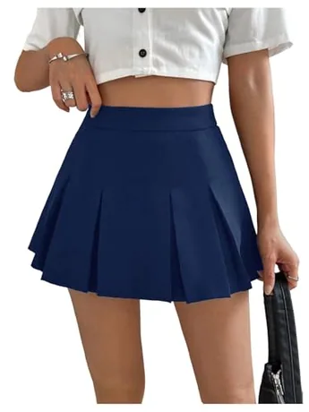 Mini Skirt, Blue