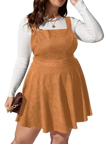 Plus Size Dress, Yellow